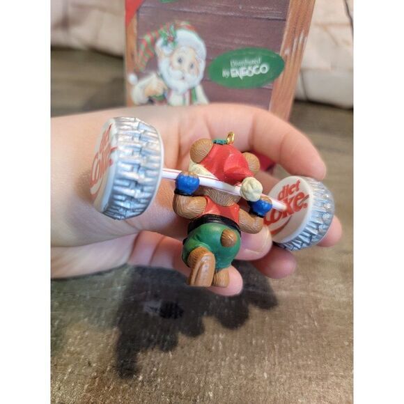 Enesco can't wait for the holidays Coca-Cola ornament Xmas decor - Picture 5 of 5